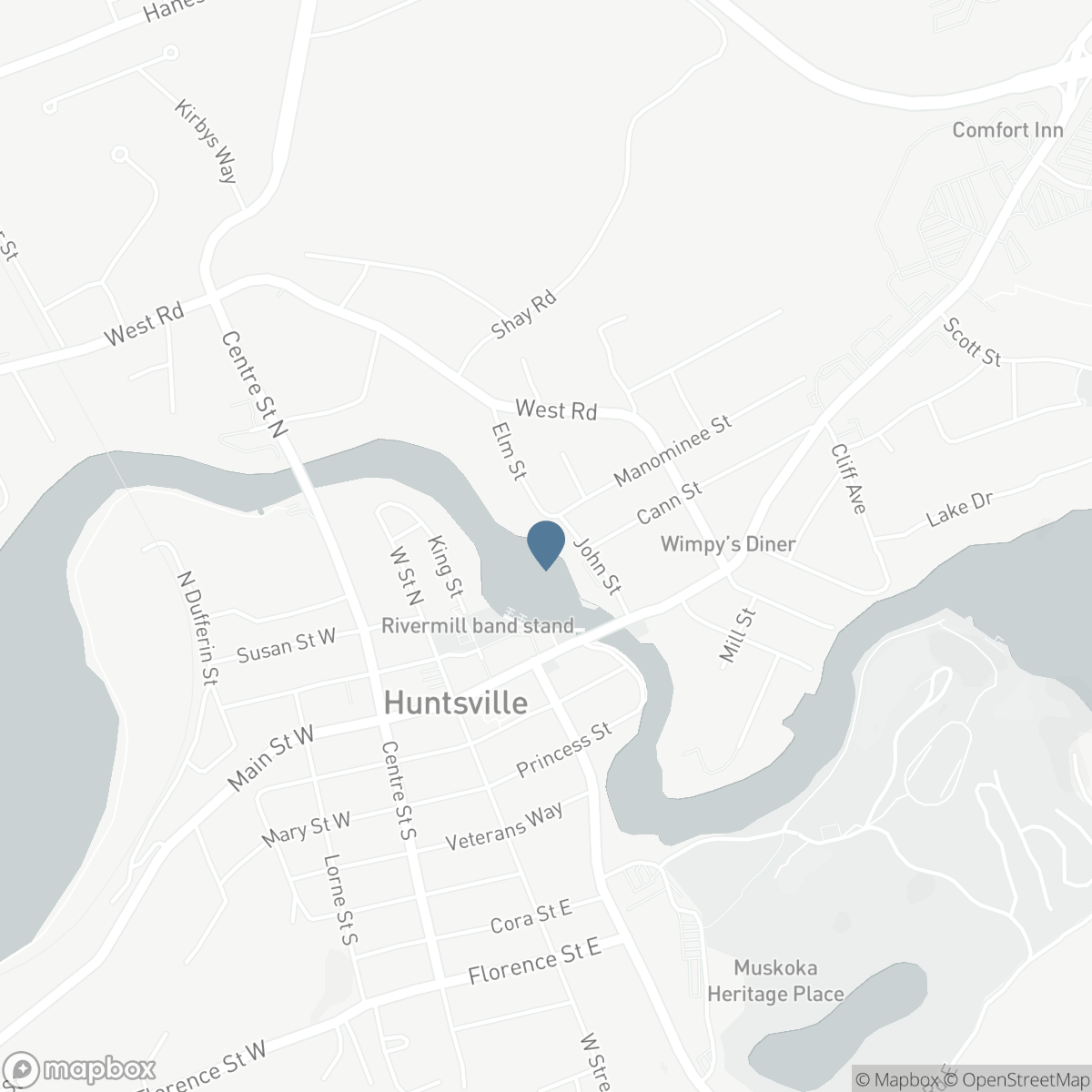 21 JOHN STREET, Huntsville, Ontario P1H 1H2